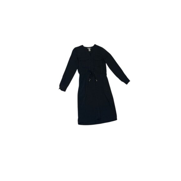 H&M Black Button Down Dress - Women’s Size 2 - Picture 1 of 9